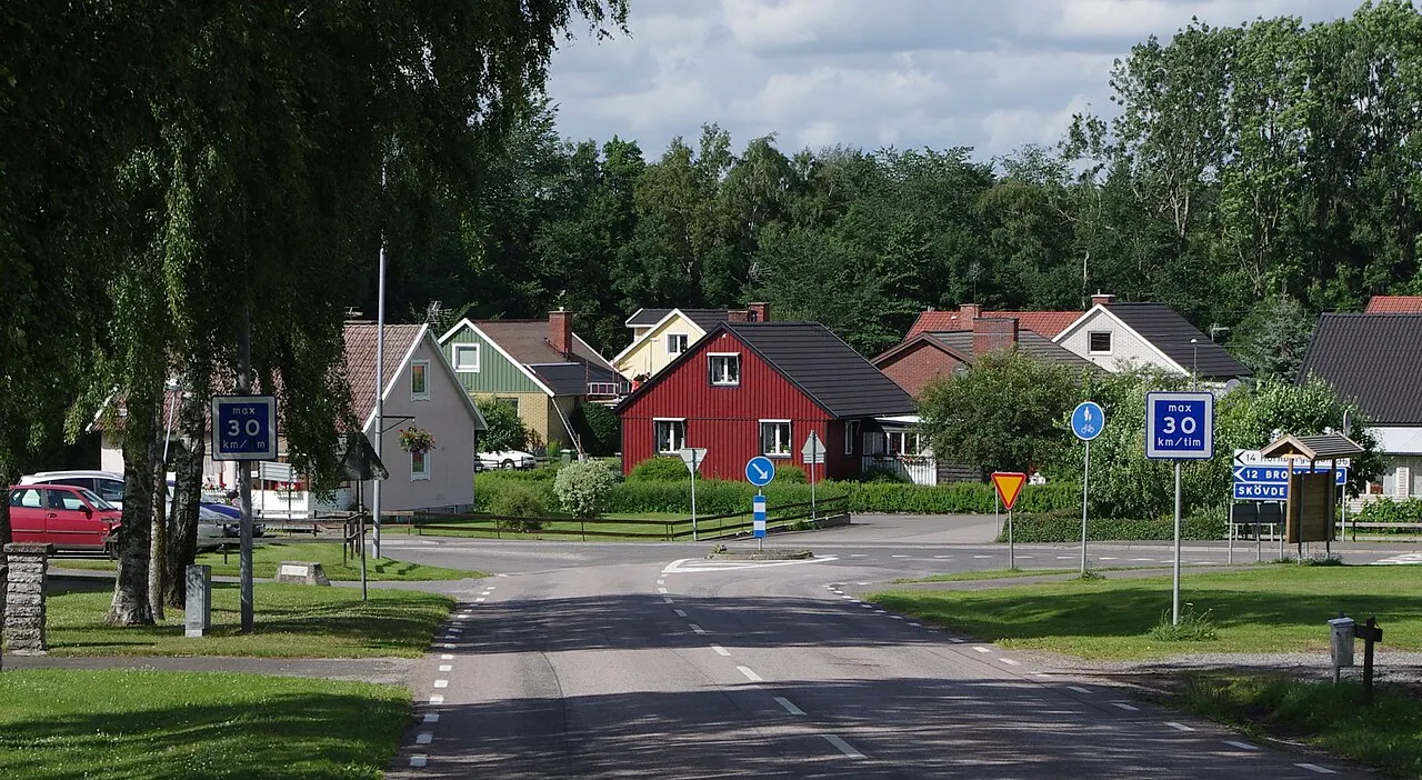 Tätorten Torbjörntorp i Falköpings kommun.