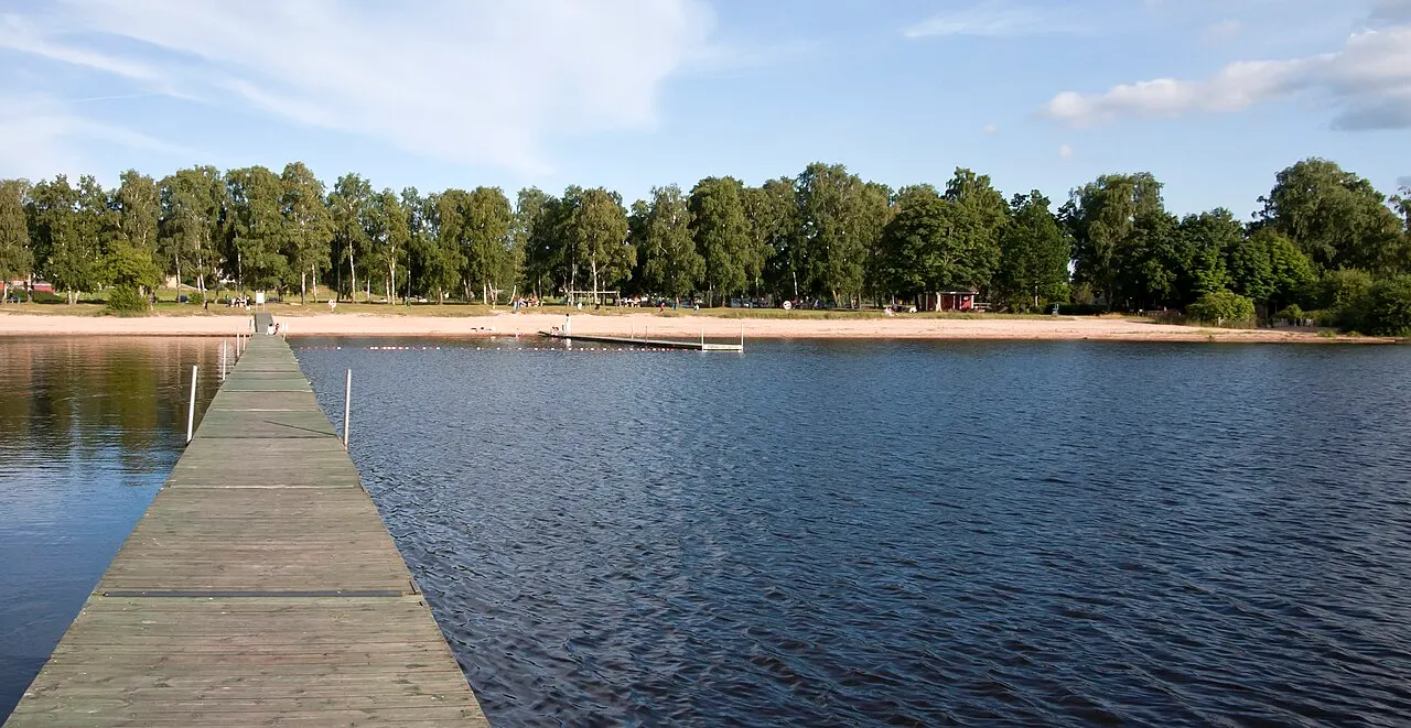 Finjasjön utanför Hässleholm i Skåne.