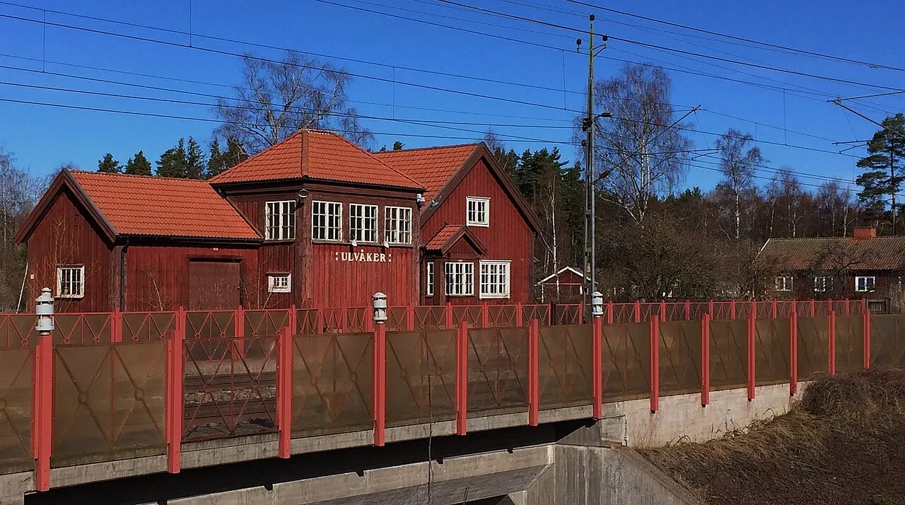 Före detta stationshuset i Ulvåker
