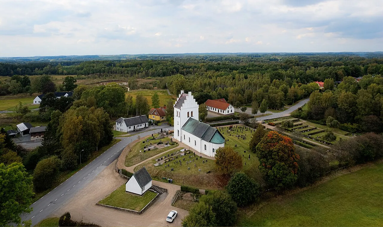 Västra Torups kyrka i norra Skåne.