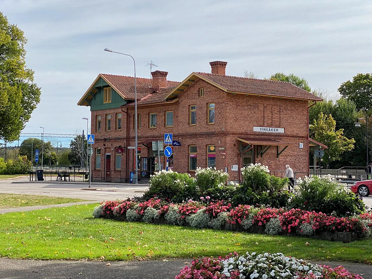 Vingåkers station september 2021.
